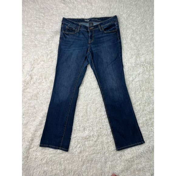 Mossimo 90's Low Rise Bootcut Jeans Classic Denim Medium Wash Stretch ‎ Size 12 - Picture 1 of 5